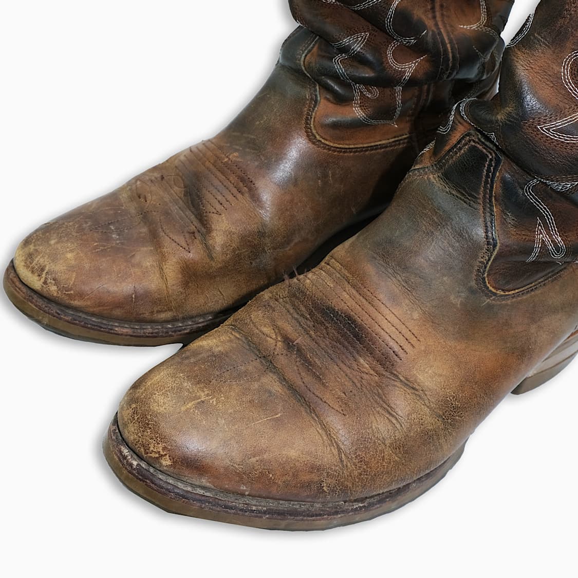 빈티지 웨스턴 레더 부츠 9.5D(275) BT27501 상품이미지6