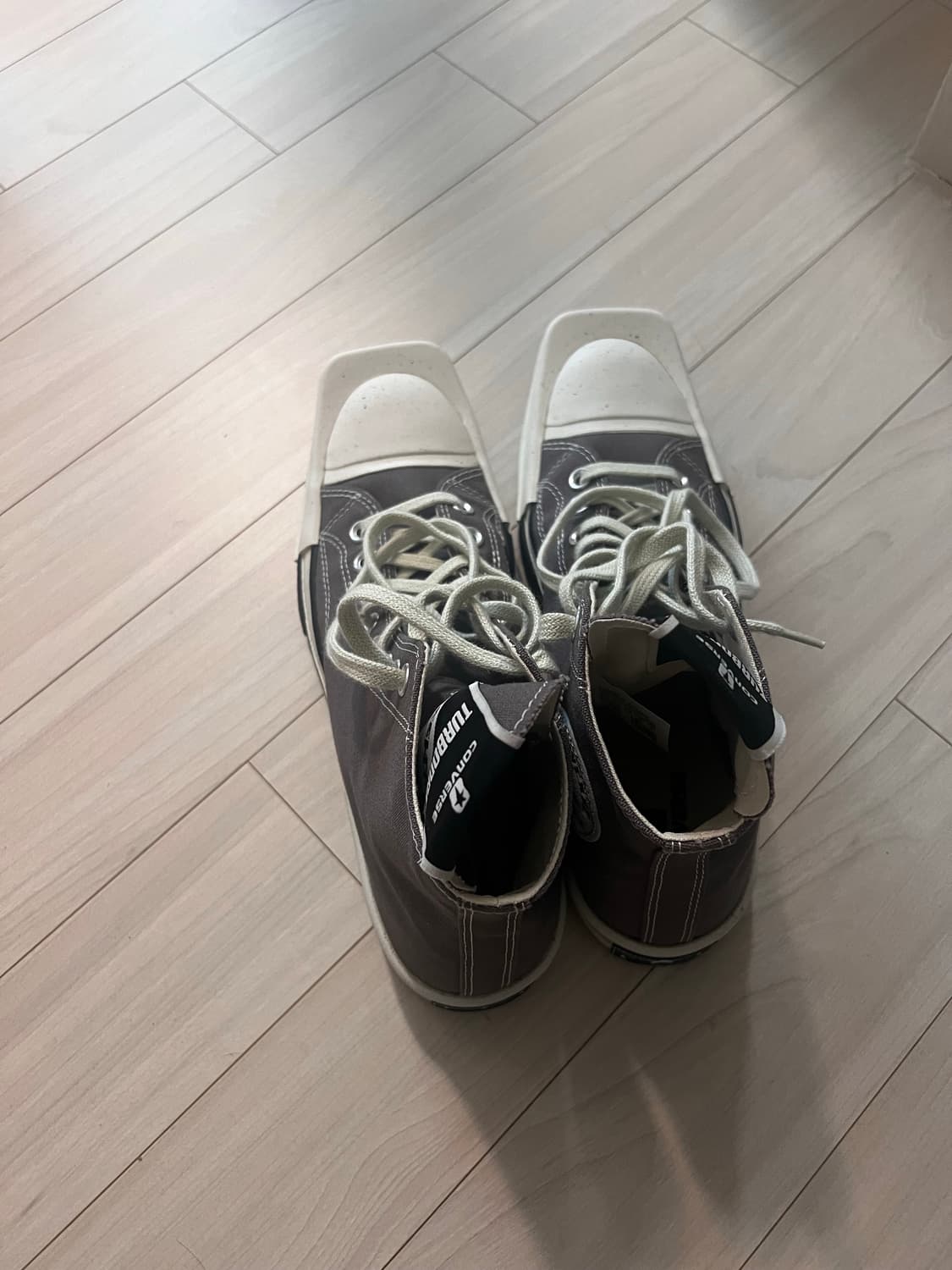 컨버스 x 다크쉐도우 터보다크 척 70 하이 레이스리스 아이언 상품이미지2