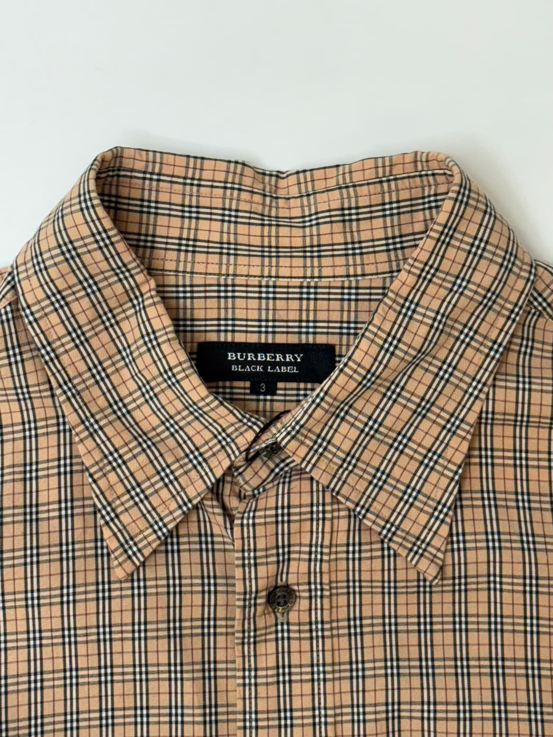 Burberry 버버리 블랙라벨 노바체크 반팔 셔츠 상품이미지4