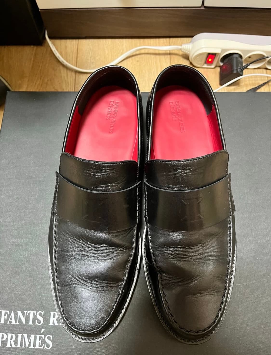 ERD 페니로퍼 41 블랙 밑창보강 ㅇ 상품이미지1