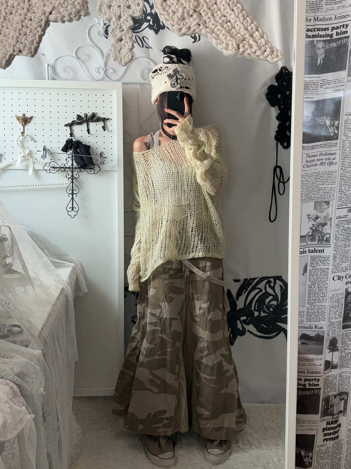 • Camo Goa Skirt 상품이미지5