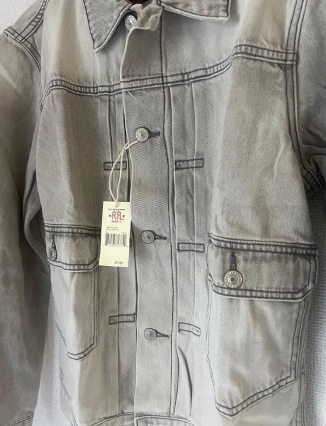 RRL 자수 트러커 데님 상품이미지2