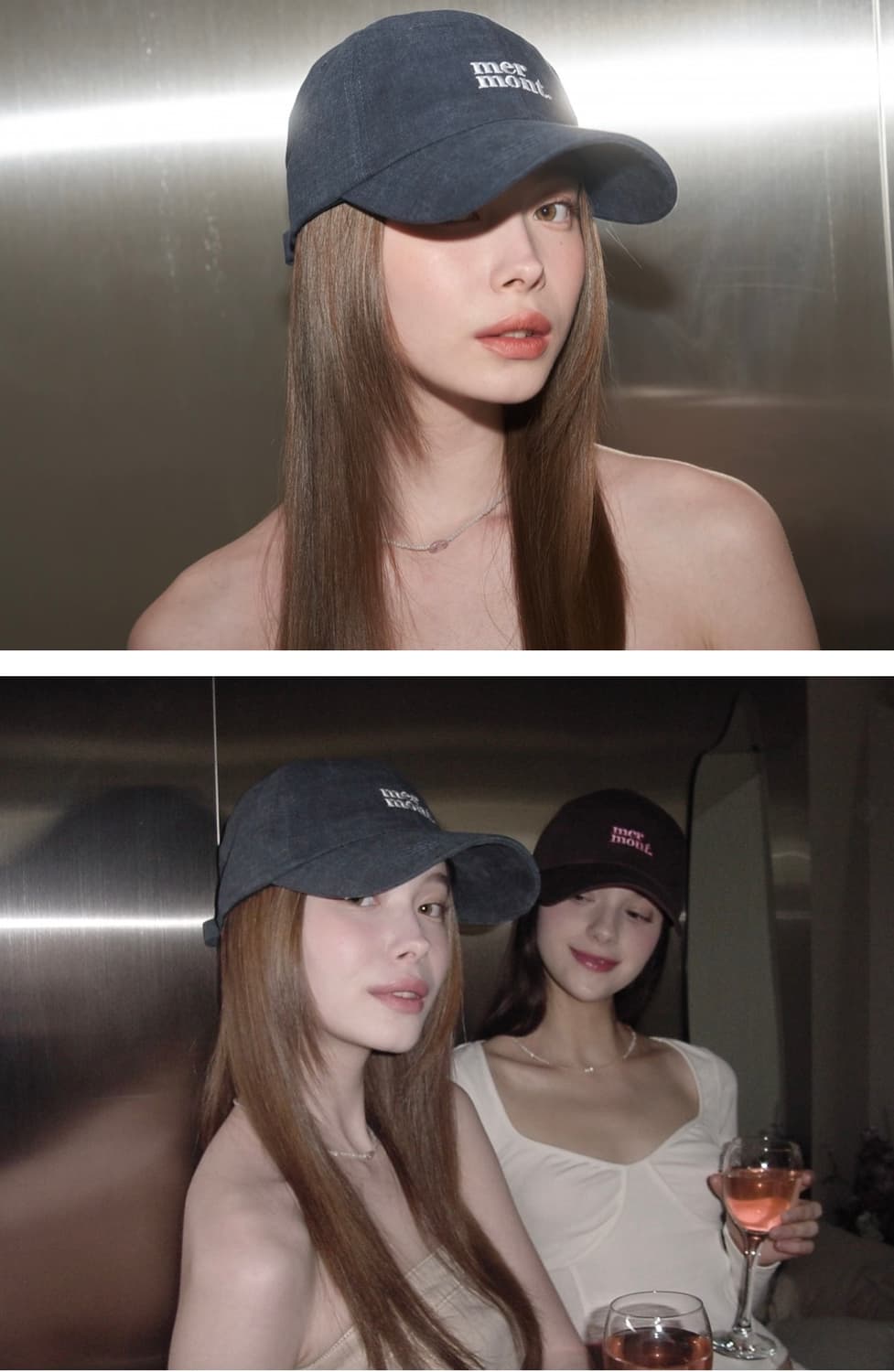 mermont signature cap(washing navy) 상품이미지2