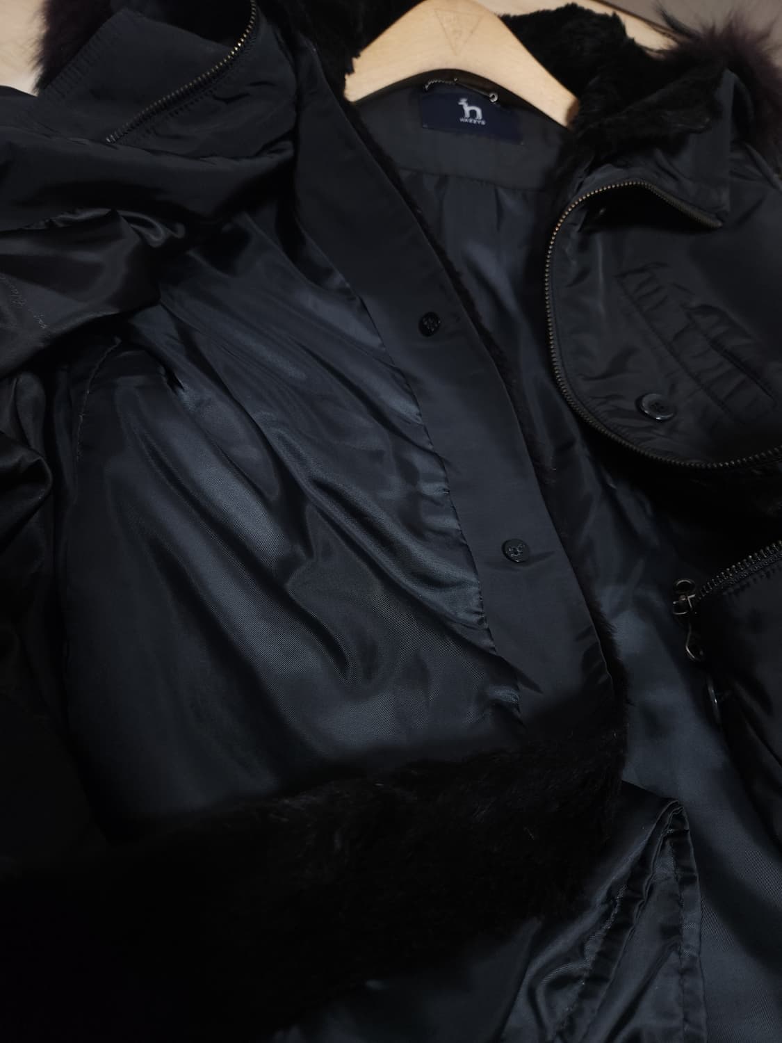 헤지스 구스다운 패딩점퍼(내피+외피), XS 상품이미지7