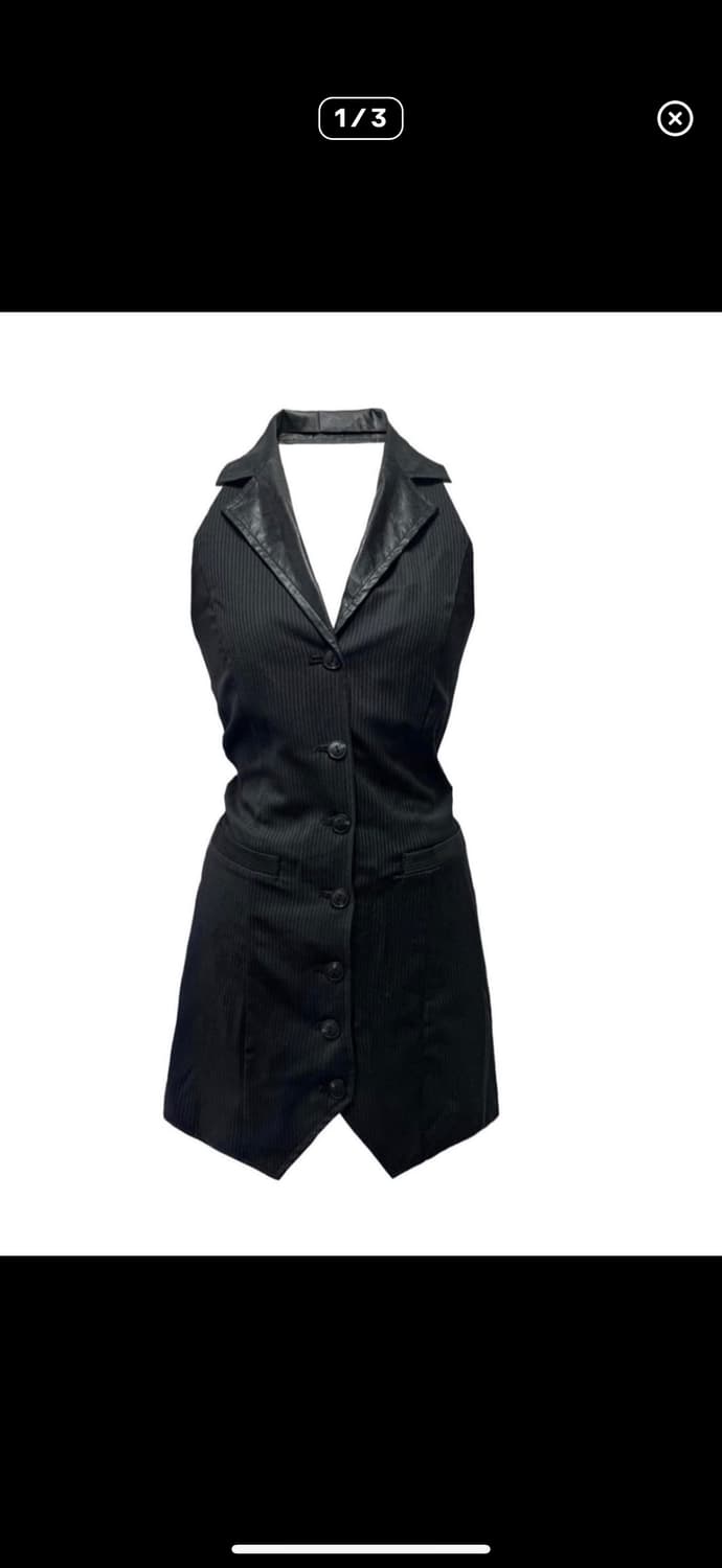 비엔프롬 홀터넥 원피스 상품이미지1