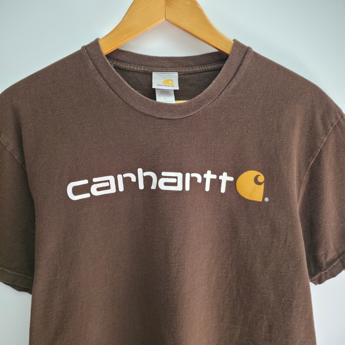[L] 칼하트 브라운 반팔티 상품이미지2
