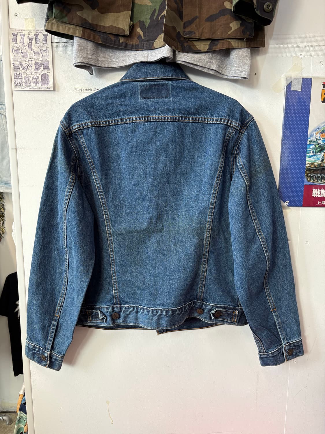 90s 96년 리바이스 데님 트러커 재킷 상품이미지4