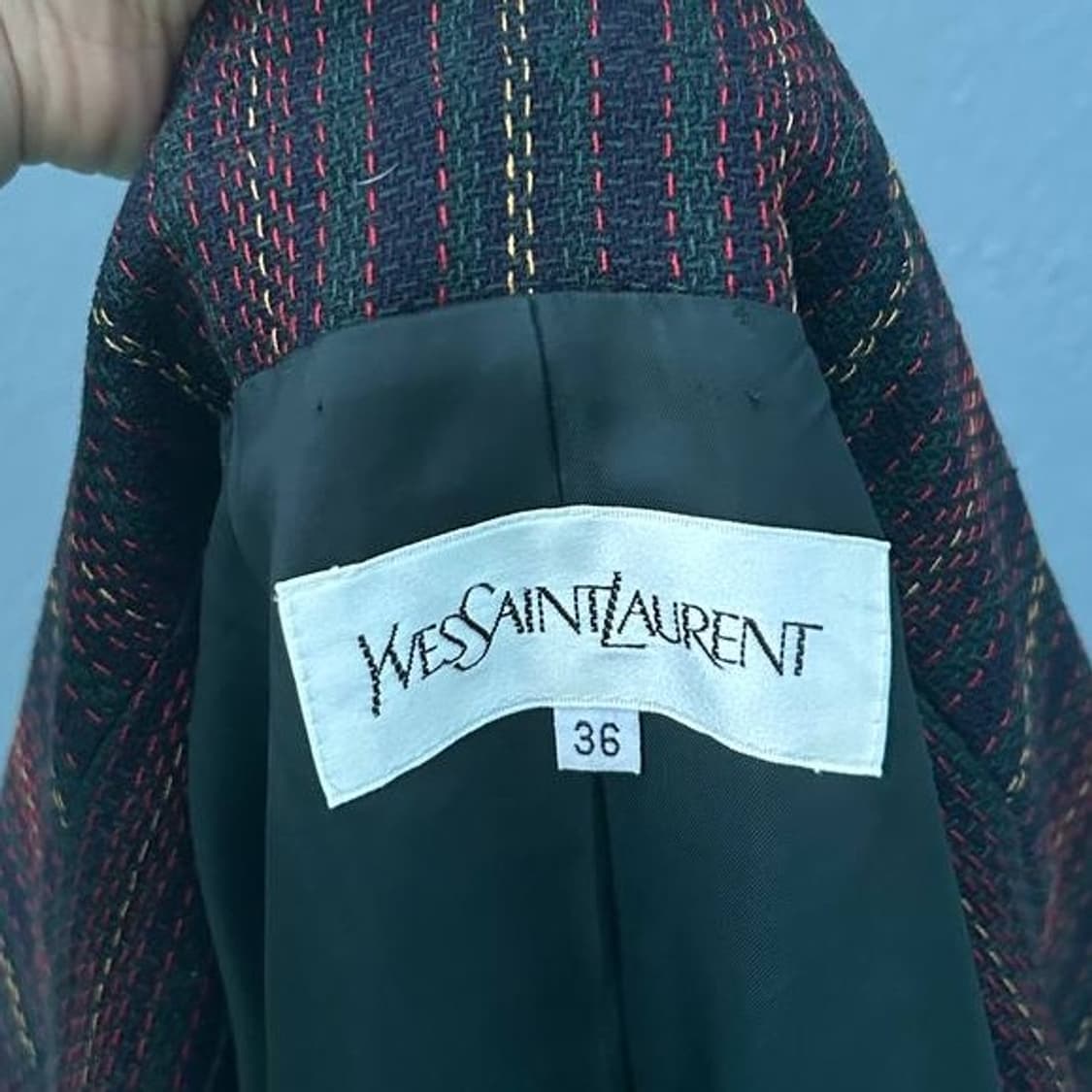 Yves Saint Laurent Wool Jacket 상품이미지5