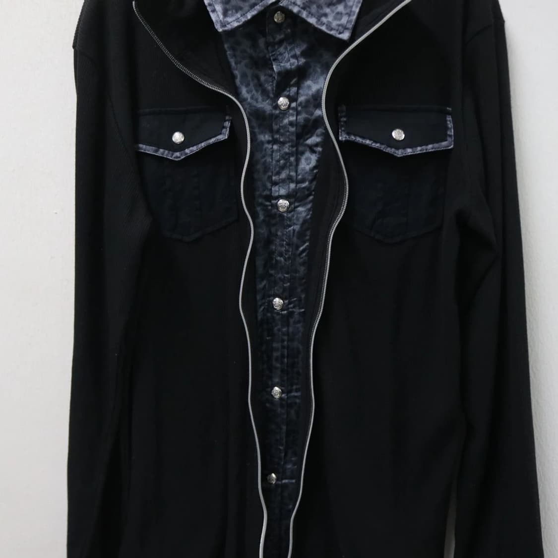 MIND GRACE 셔츠 레이어드 집업 67327 상품이미지7