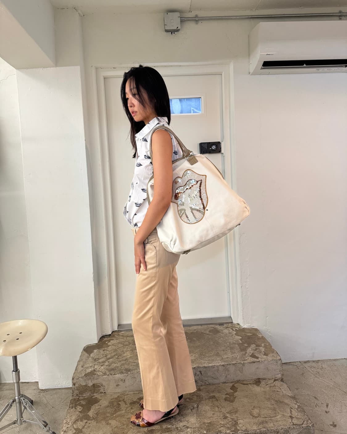 Muta Rolling Stones Tote Bag 상품이미지6