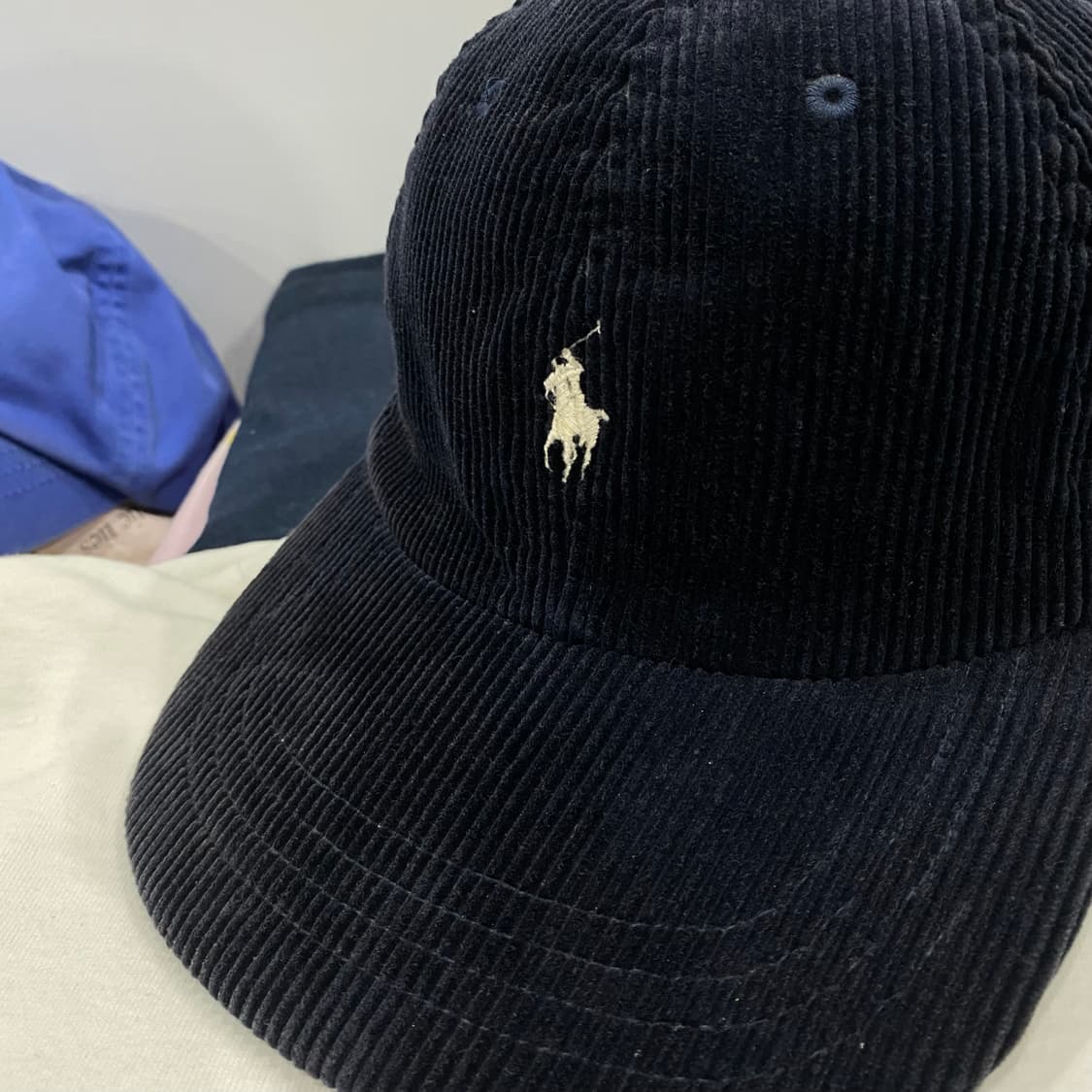 폴로 코듀로이 볼캡 상품이미지1