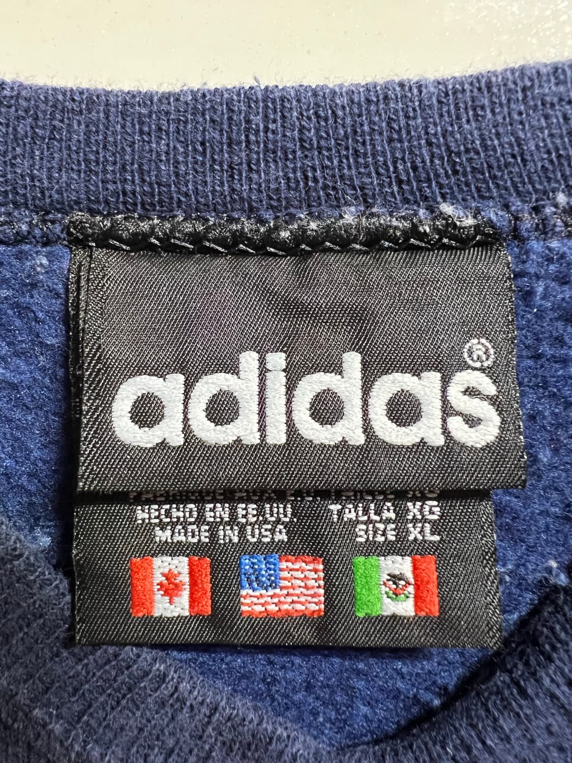 90s 아디다스 트레포일 스웻셔츠 상품이미지3