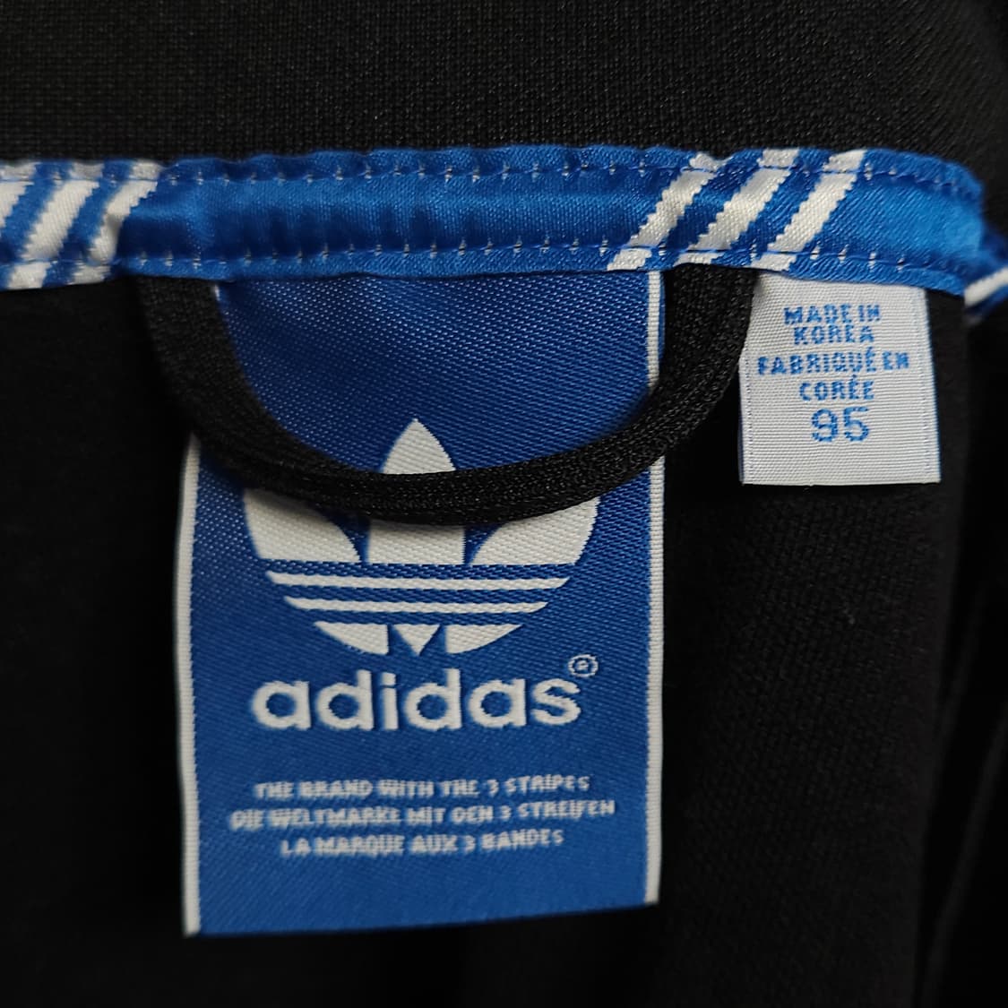 95 ) 아디다스 파이어버드 유로파 트랙탑 블랙 상품이미지5