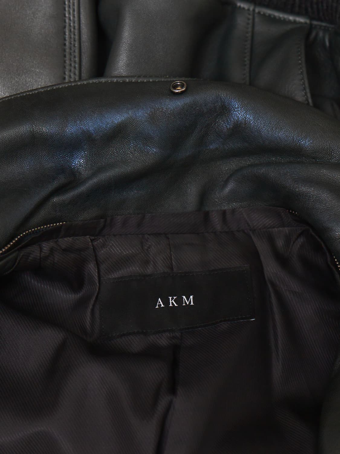 Akm 퍼 레더 자켓 상품이미지6