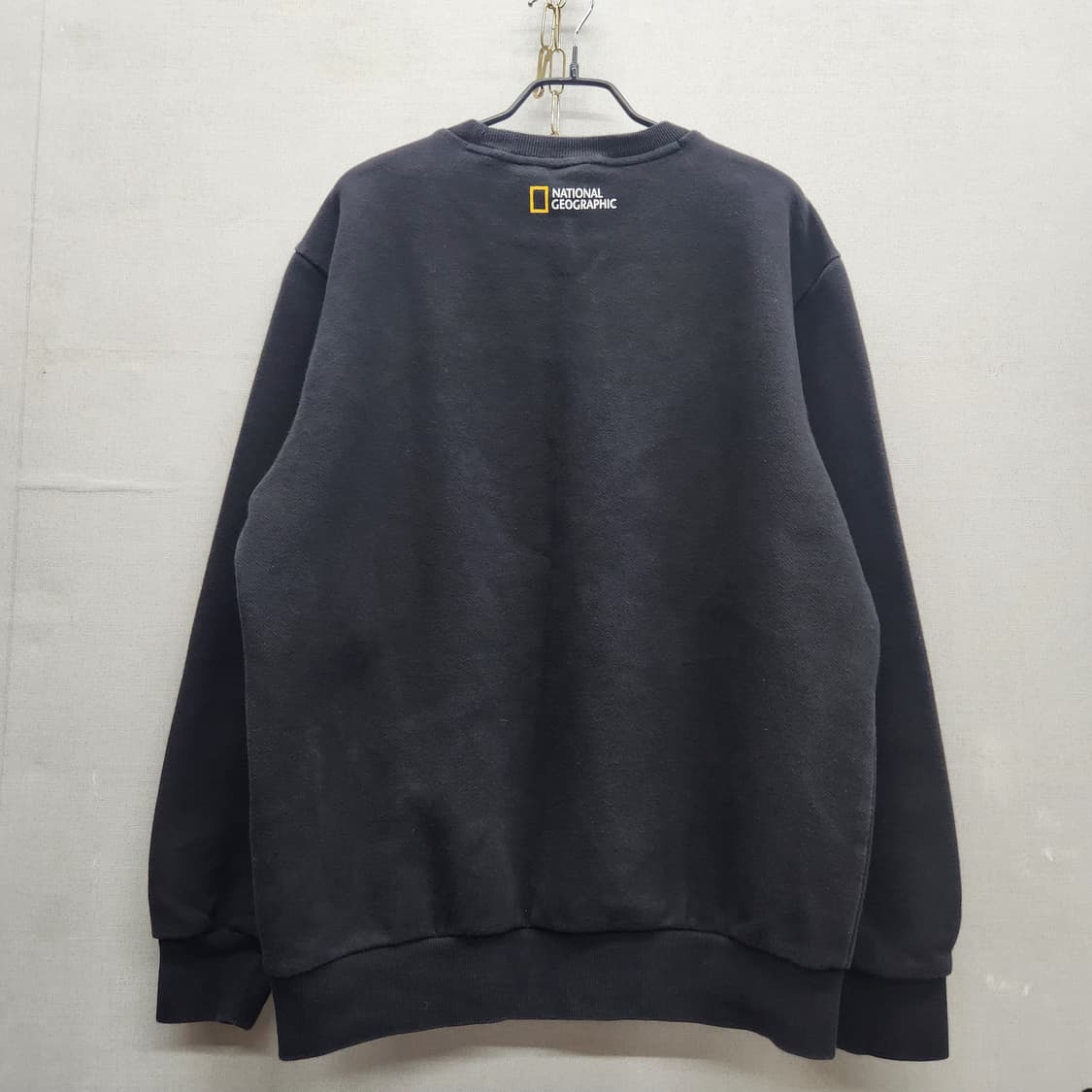 내셔널지오그래픽 빅로고 자수 맨투맨L(L)남여공용 상품이미지4