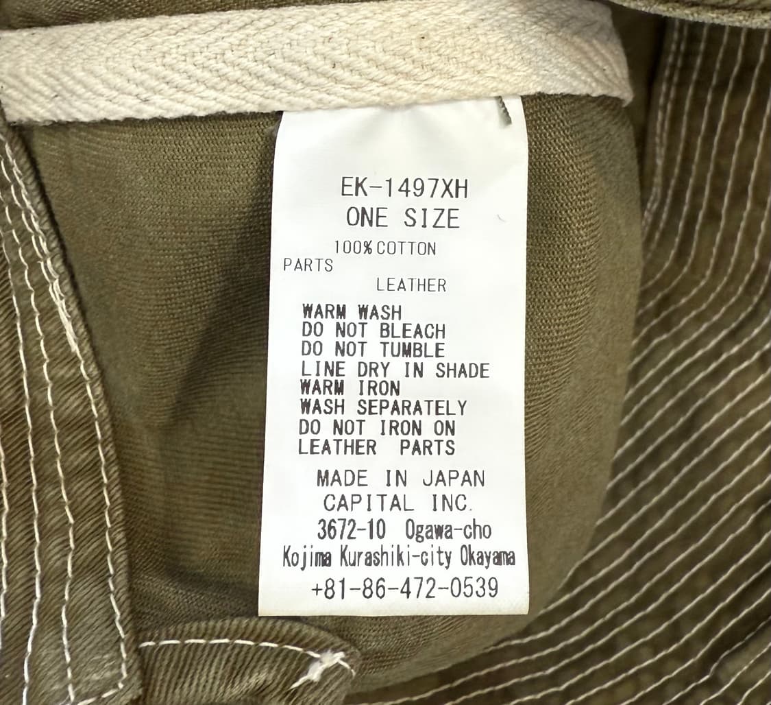 캐피탈 노인과 바다 치노 캡 상품이미지6