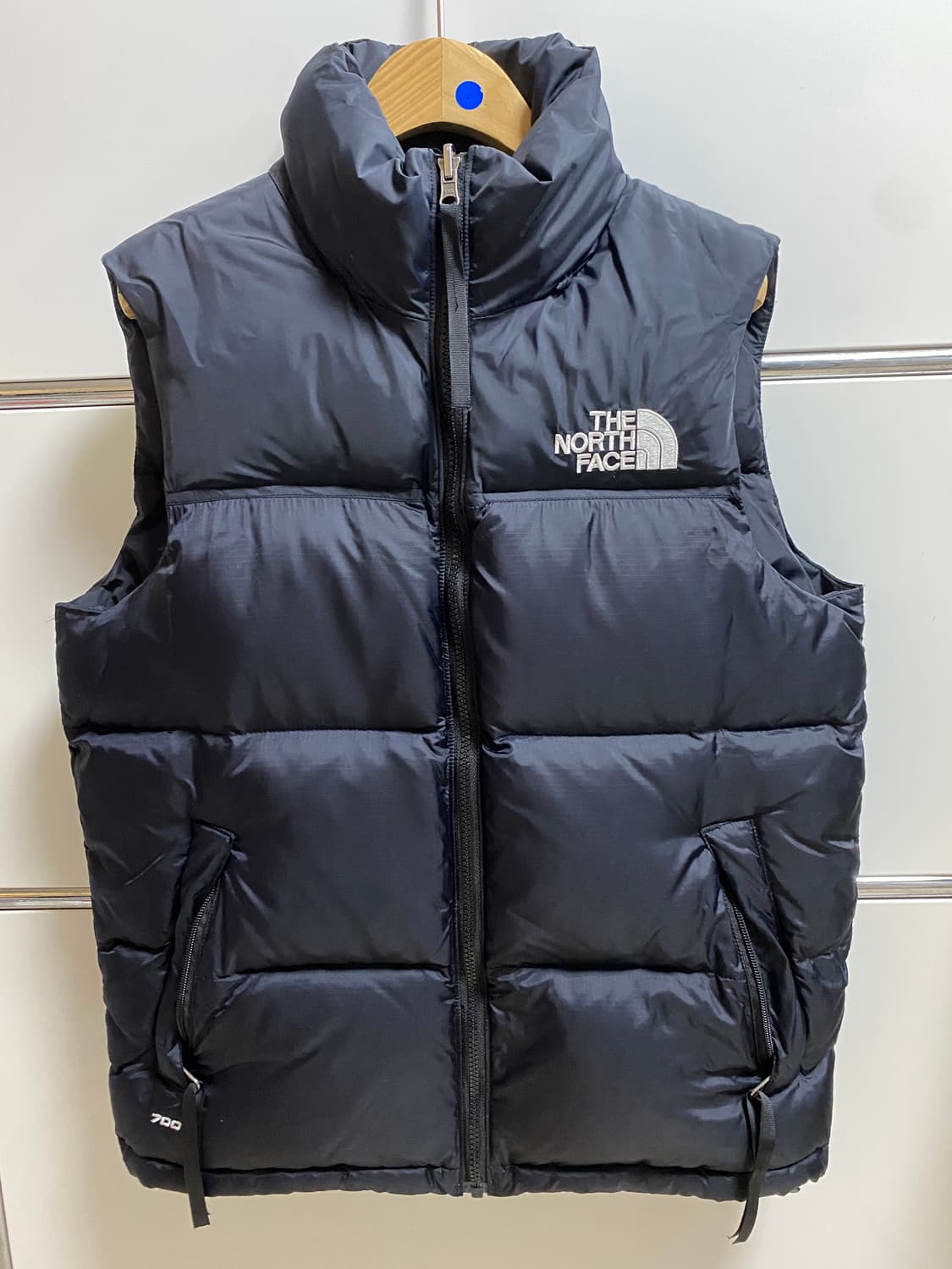 노스페이스 눕시 700 패딩 조끼 XS 블랙 상품이미지1