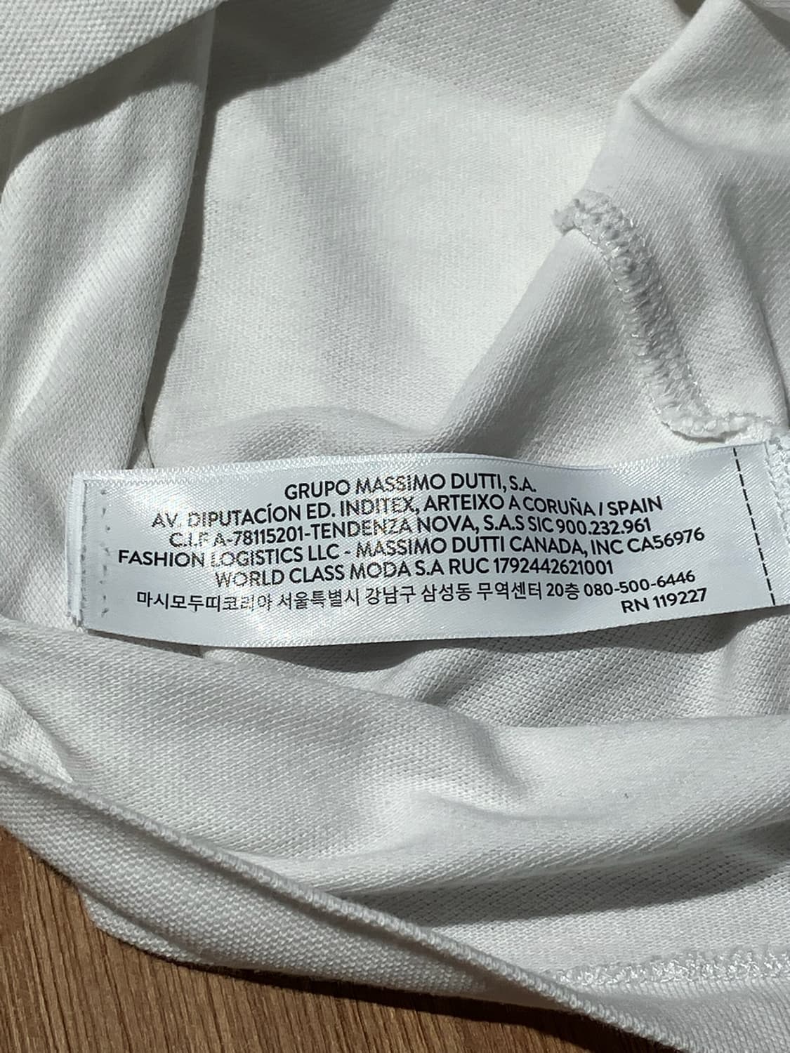 Massimo Dutti 카라 반팔 티셔츠 M 상품이미지8