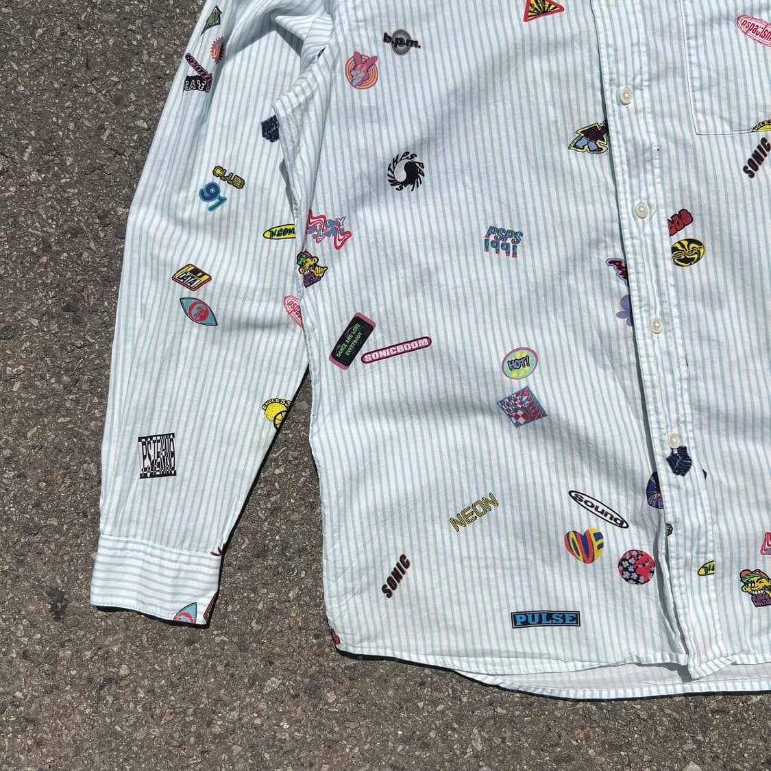 폴스미스 아트워크 스티커 셔츠 상품이미지4