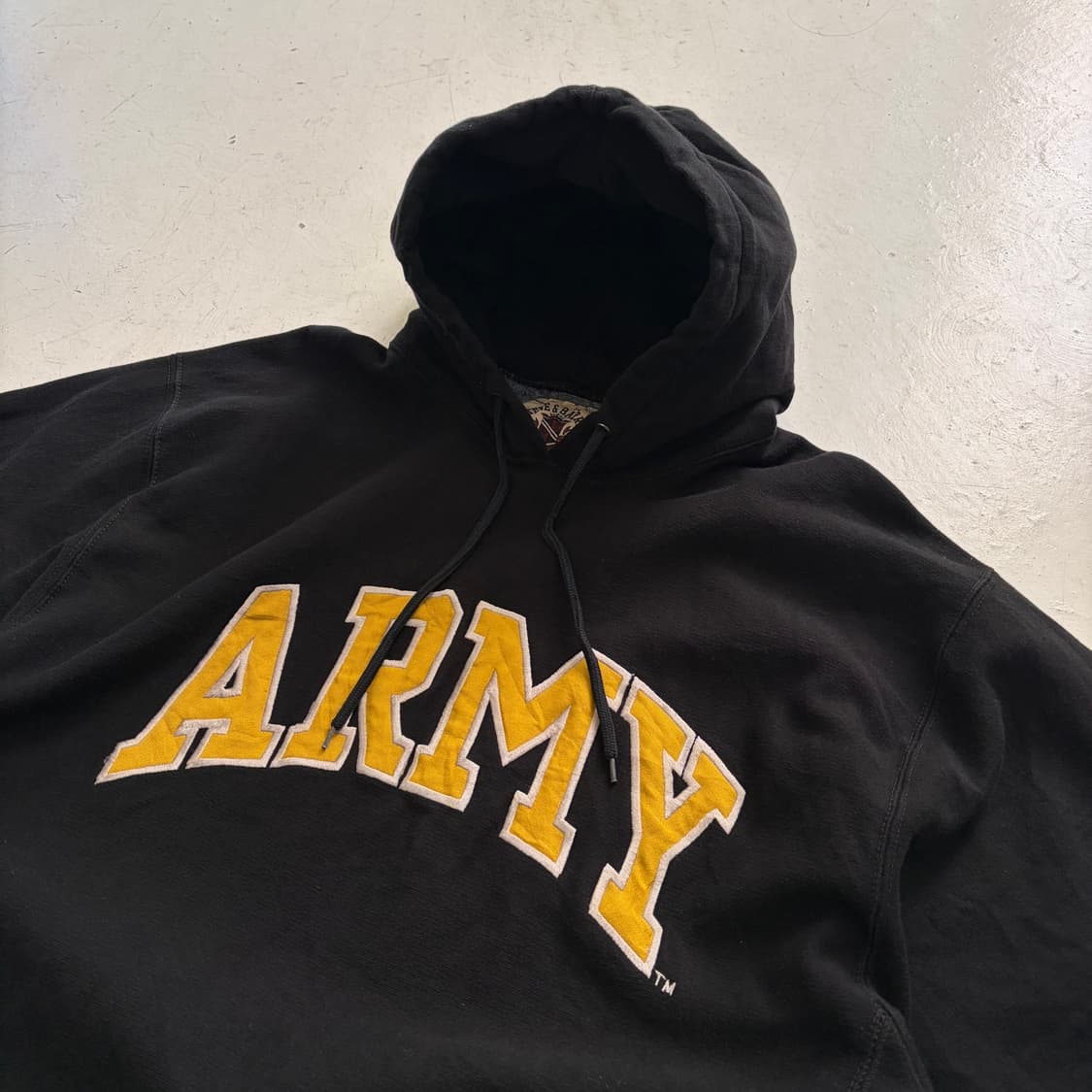 US ARMY Steve Barrys 빈티지 헤비 후드티 XL 상품이미지4