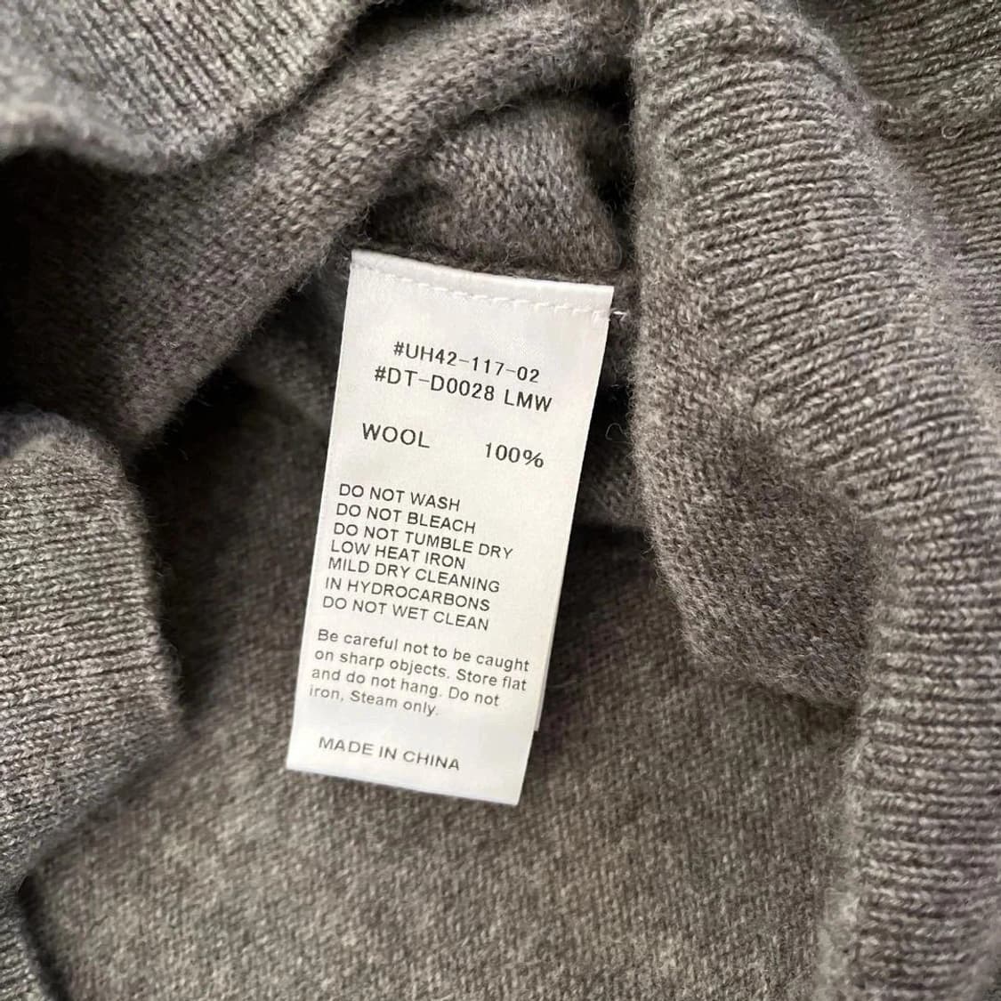 단톤 램스울 크루넥 니트 풀오버 상품이미지4