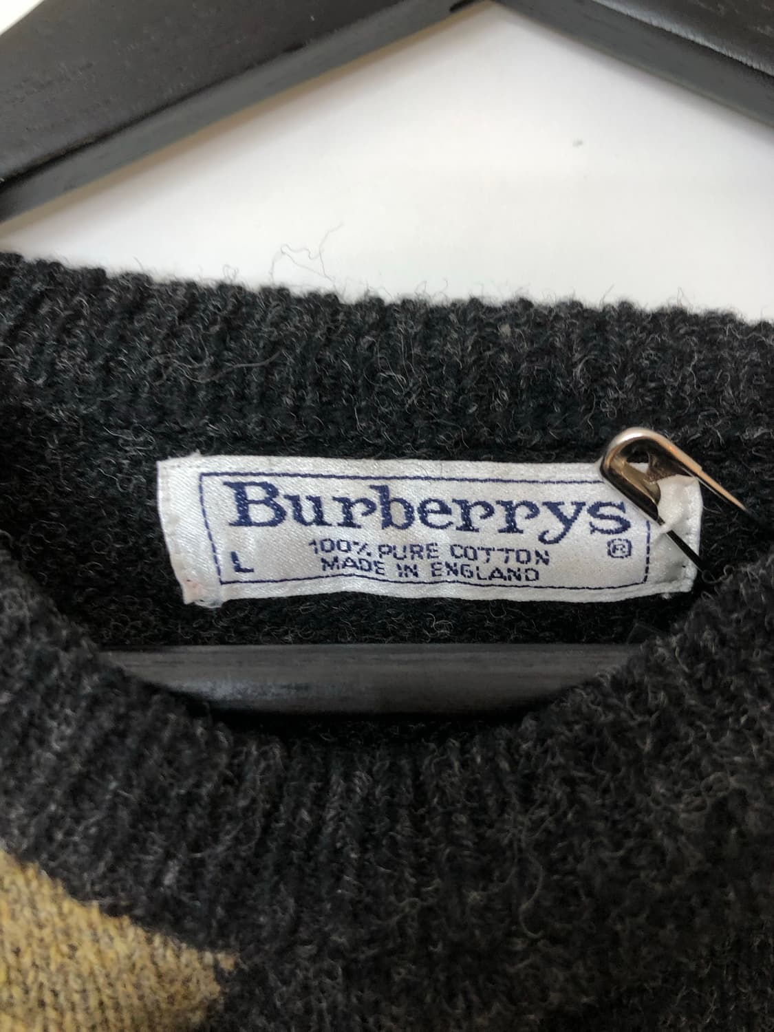 Berberry 버버리 아가일 니트 스웨터  상품이미지7