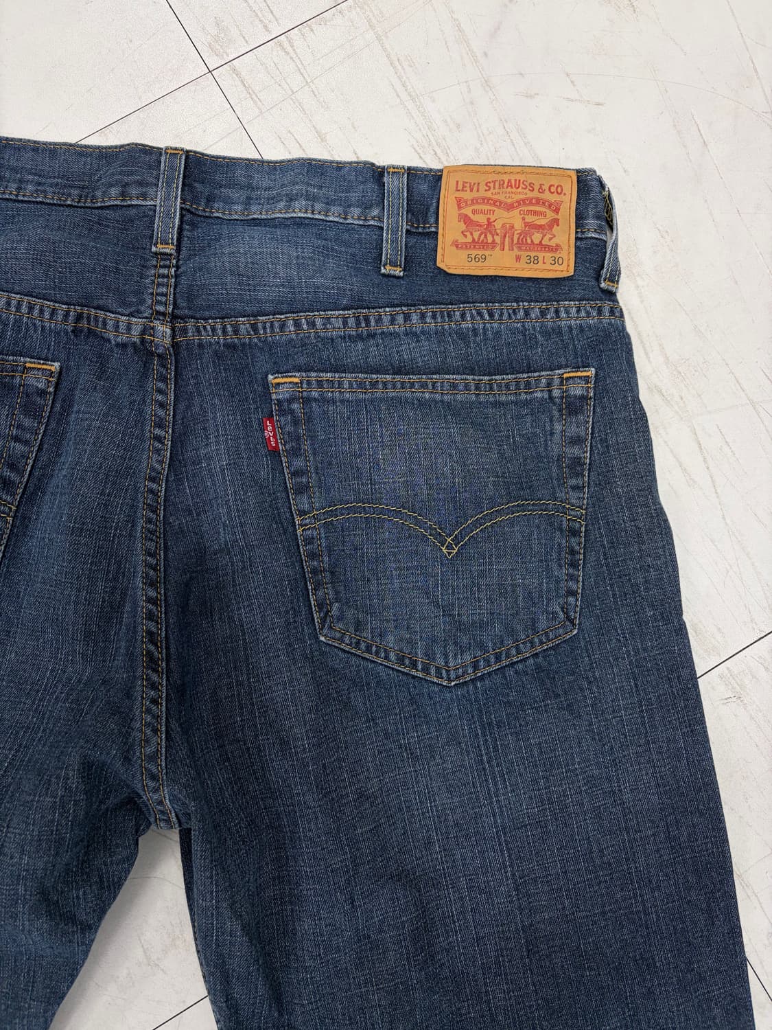 a231) 38 리바이스 569 루즈스트레이트 상품이미지6