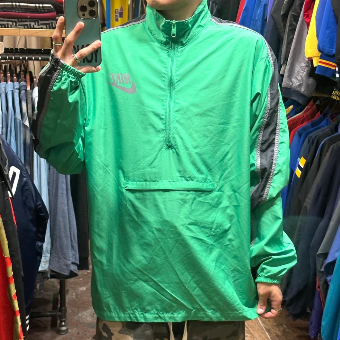 [HI] 나이키 바람막이 그린 상품이미지2