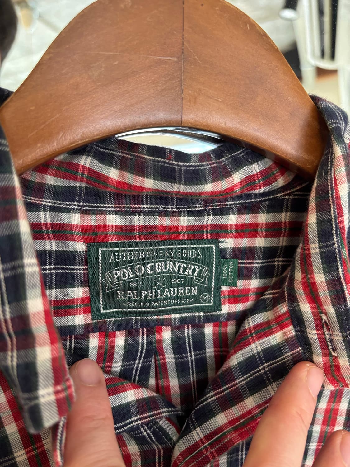 폴로랄프로렌 컨트리 체크 셔츠 상품이미지3