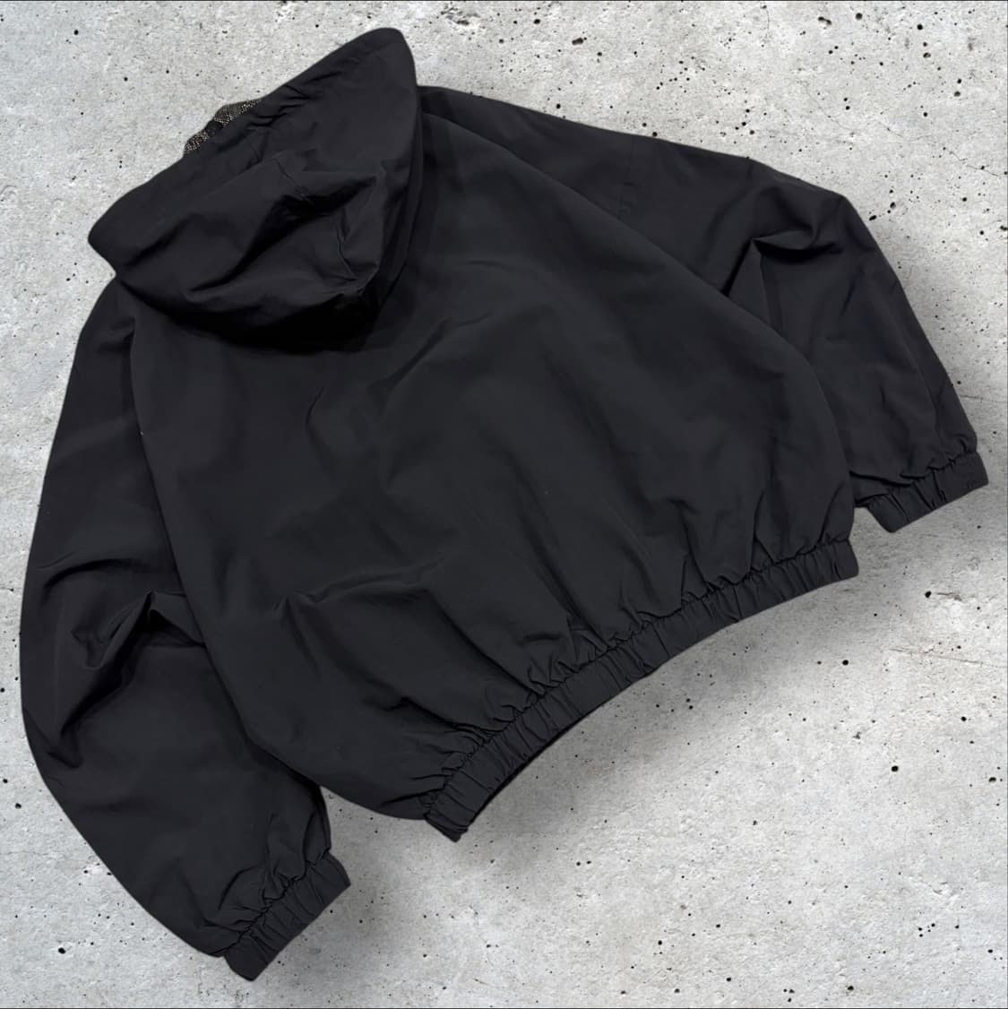 [M] 아디다스 우븐 삼선 후드 바람막이 블랙 C223 상품이미지2