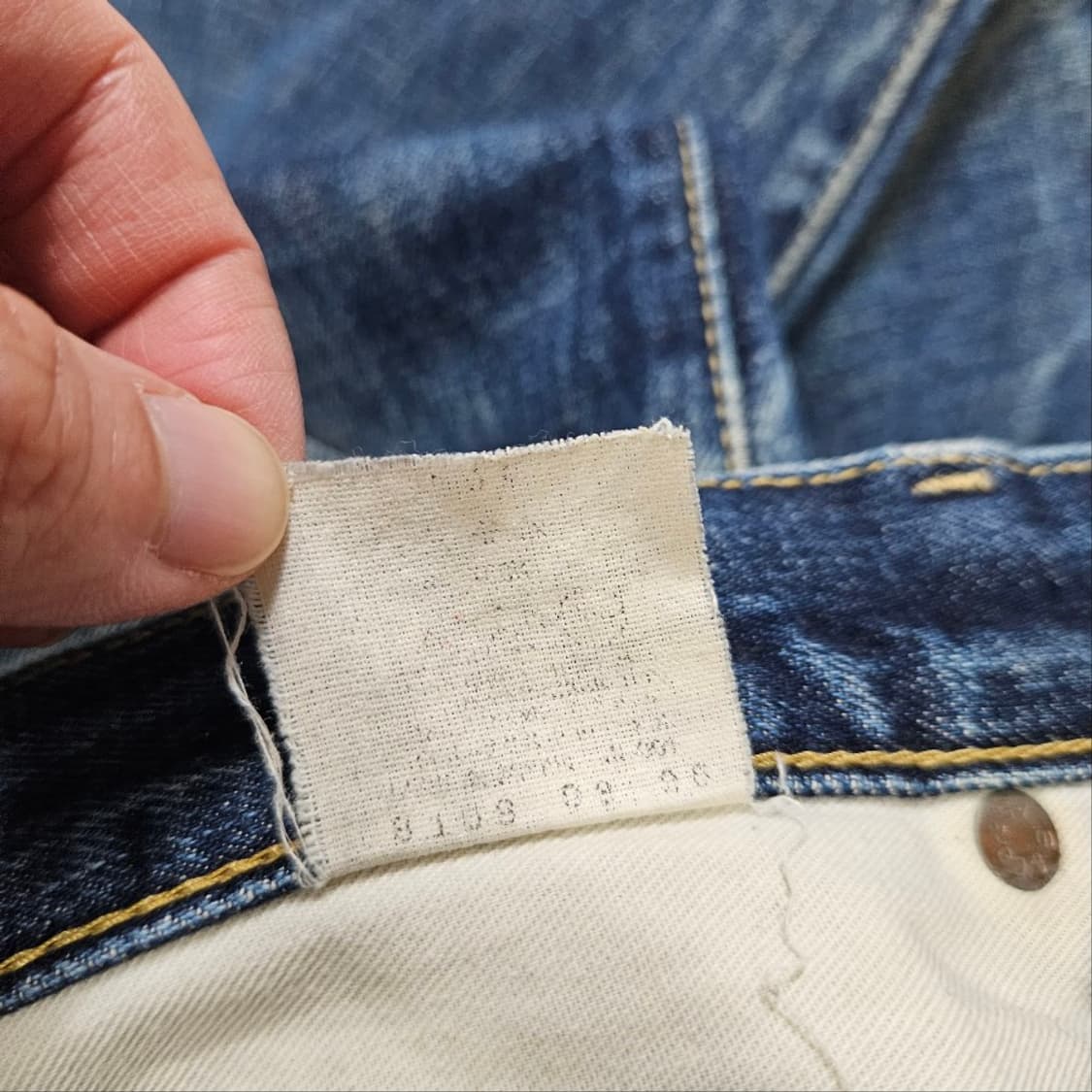 LVC 503b 셀비지 데님 32/36 상품이미지9