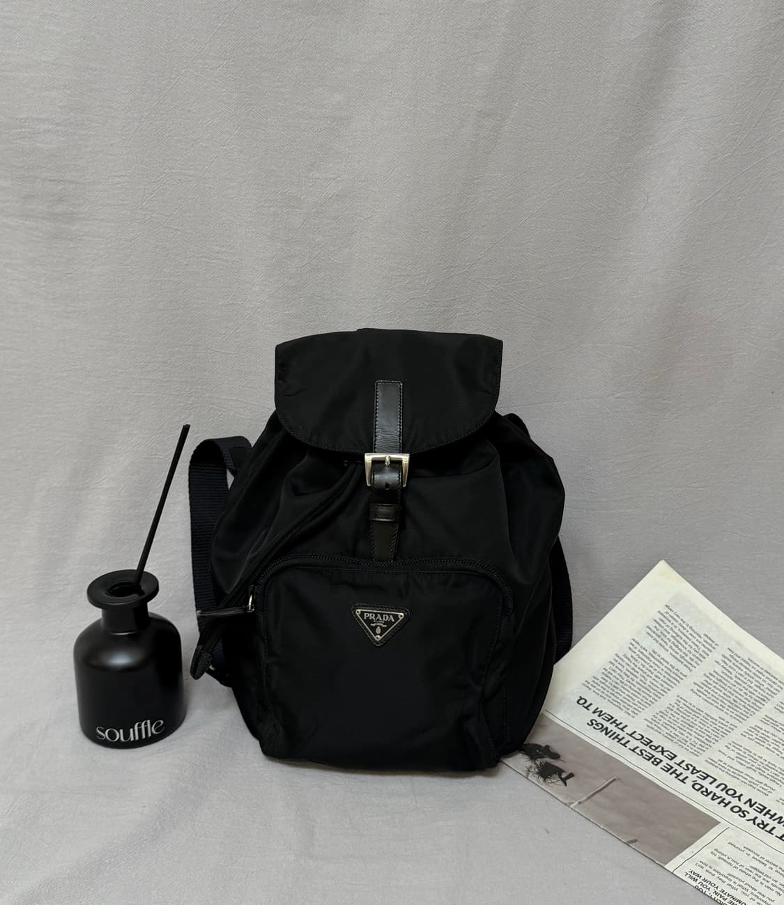 프라다 원포켓 포코노 테수토 나일론 백팩 스몰 상품이미지5