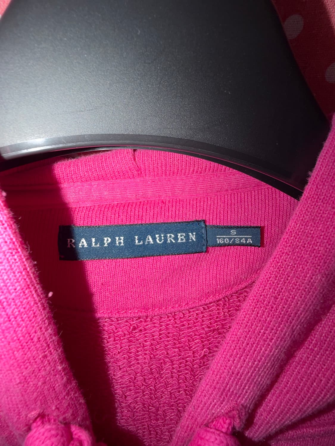 [Ralph Lauren] 빅포니 후드집업 핑크 상품이미지2