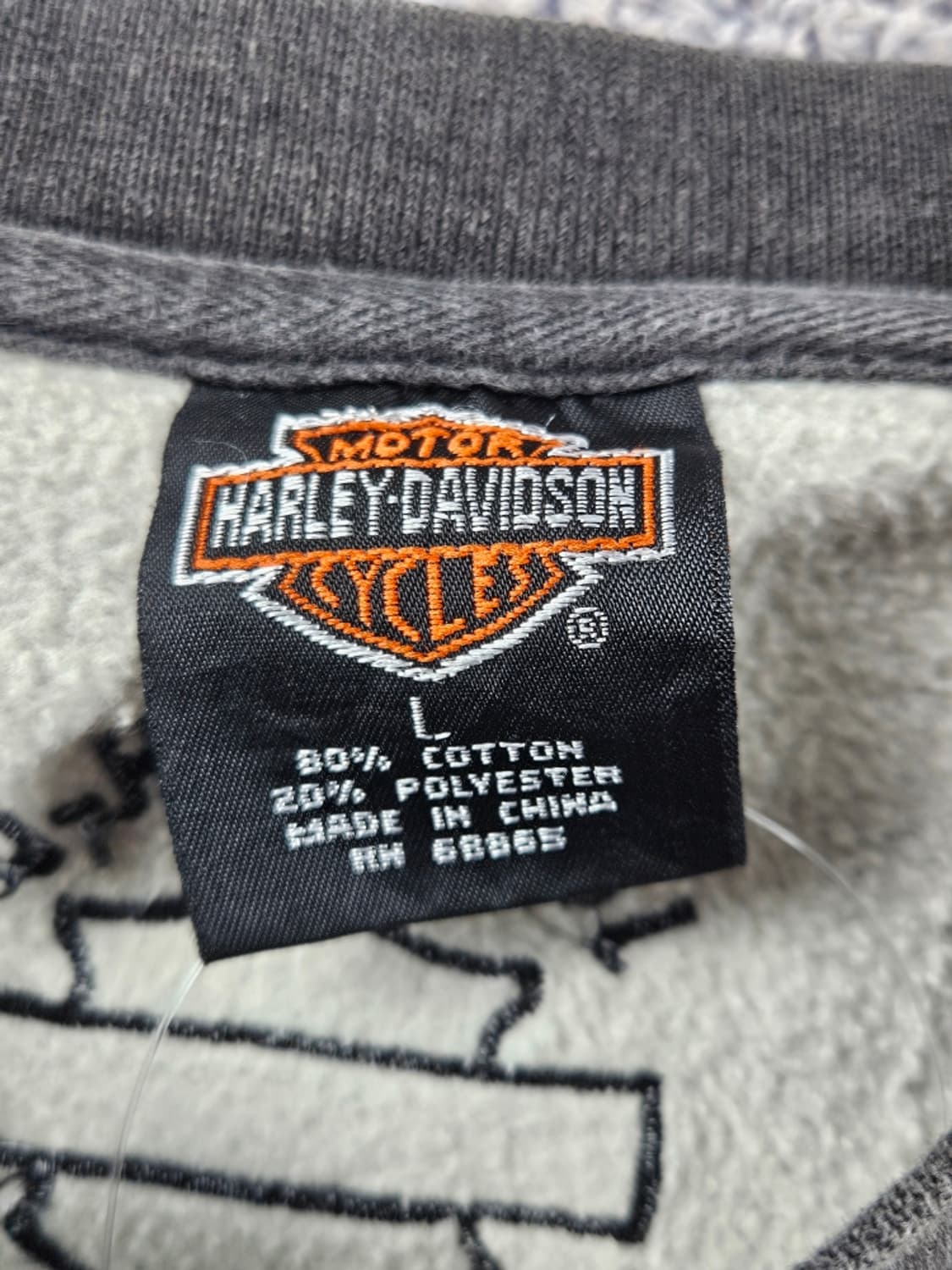 할리데이비슨 제뉴인 아메리칸 맨투맨 스웻셔츠 ( L ) / 11404 상품이미지9