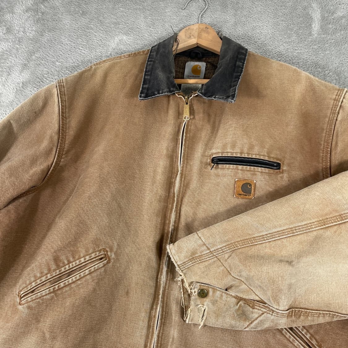 칼하트 J97 디트로이트 자켓 브라운 상품이미지2