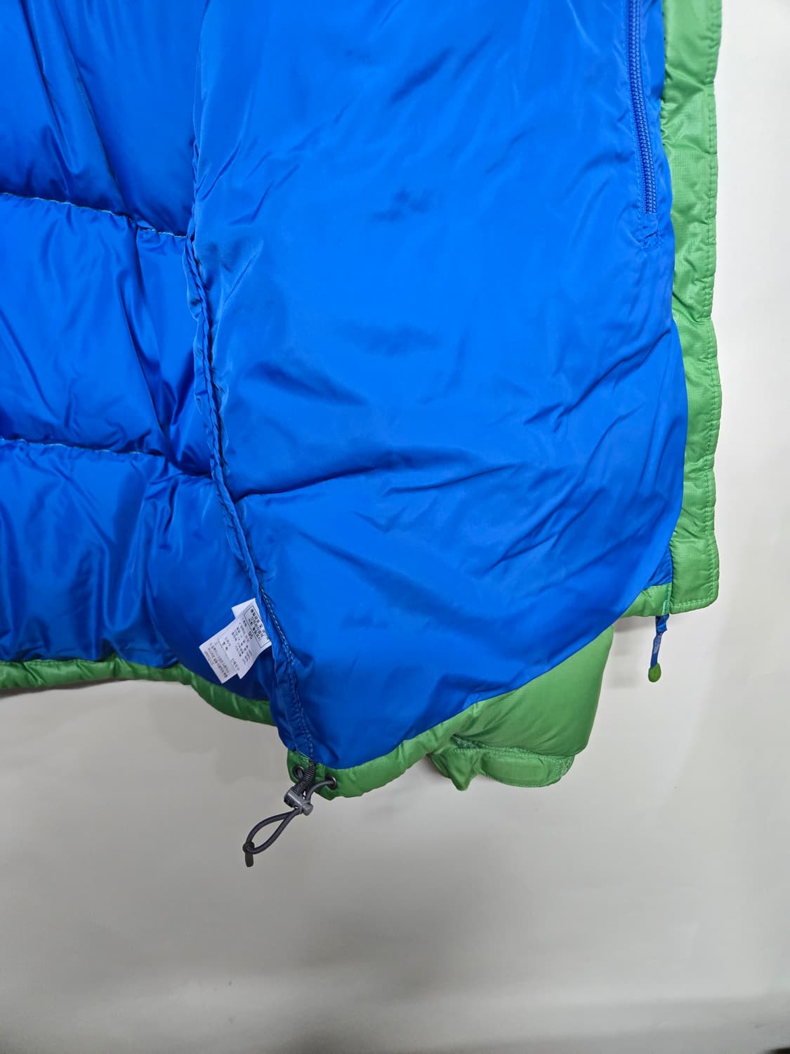노스페이스 700 눕시 패딩 블루/그린95 상품이미지7