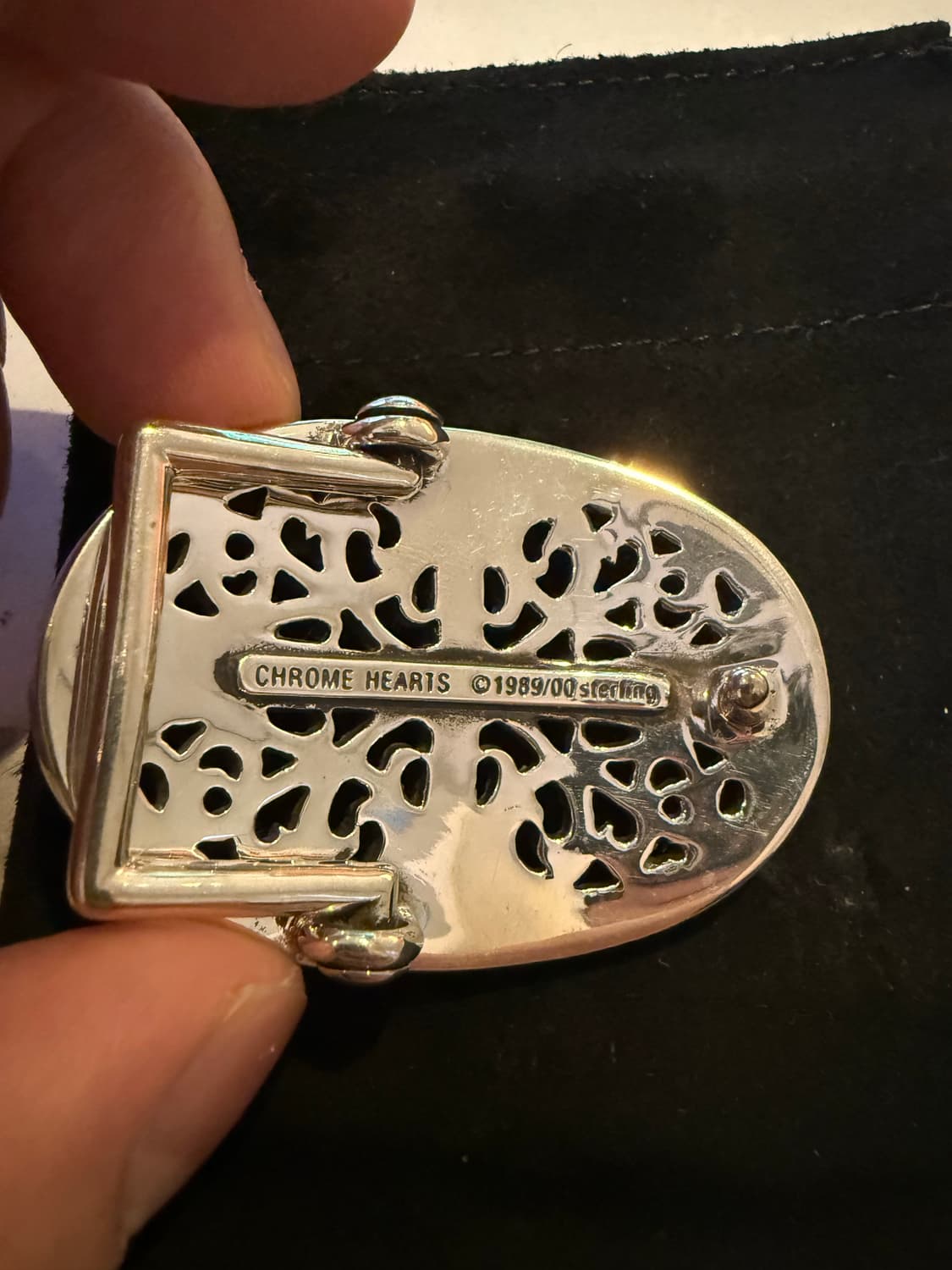 크롬하츠 클래식 오발 벨트 버클 1인치 상품이미지3