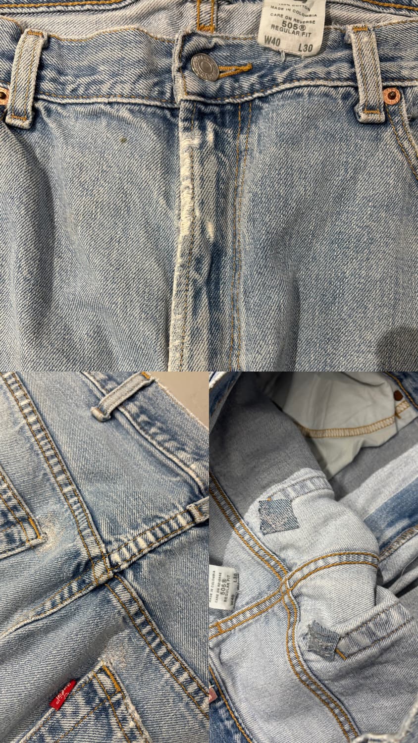 00‘s 리바이스 505 데님 팬츠   상품이미지10