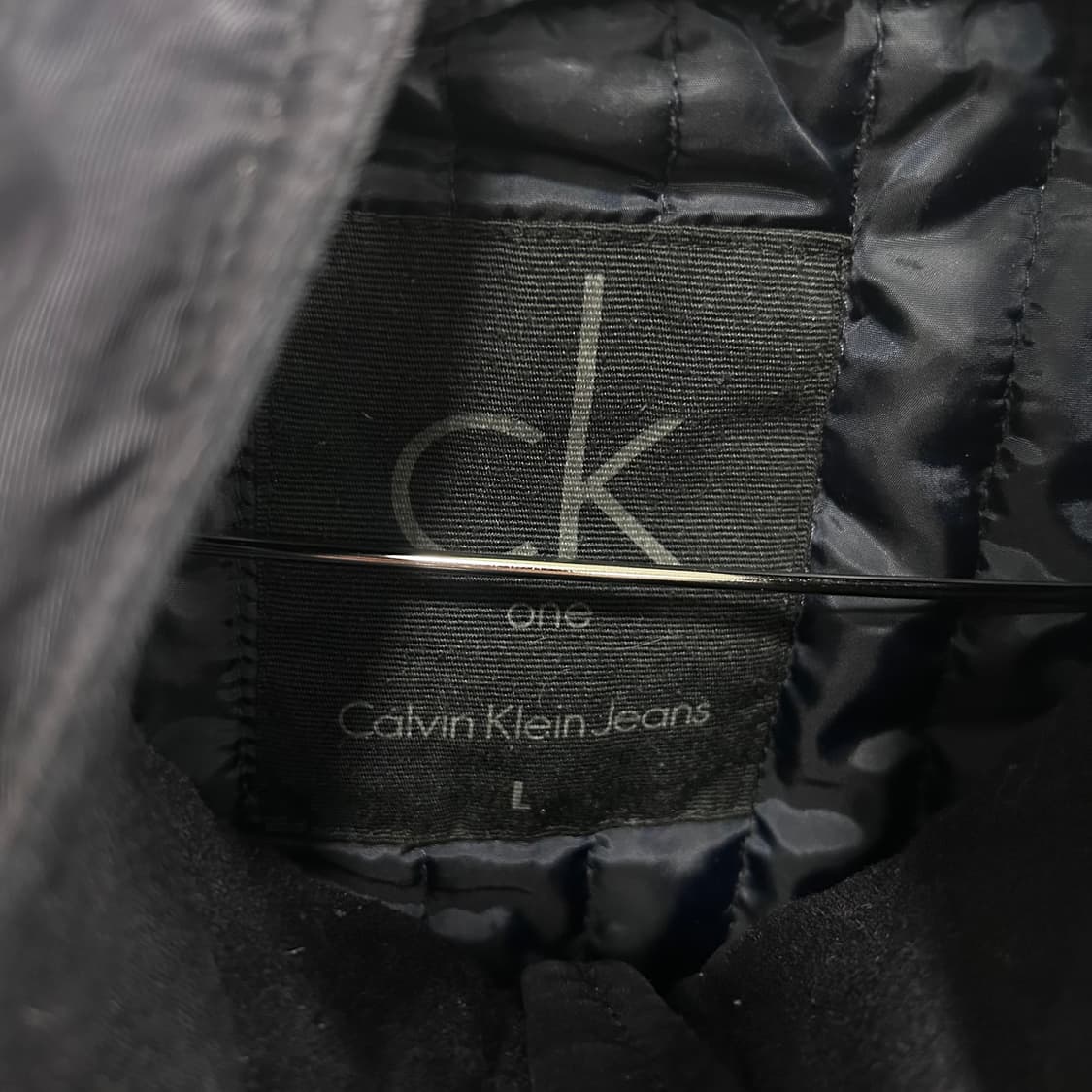 캘빈클라인 CK ONE 이너퀼팅 코튼 사파리자켓 상품이미지3