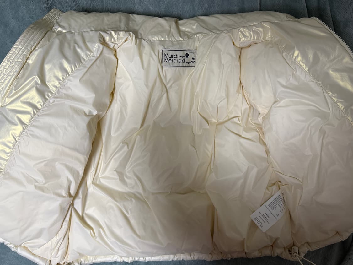 마르디메크르디 아이보리 여성 숏패딩 상품이미지6