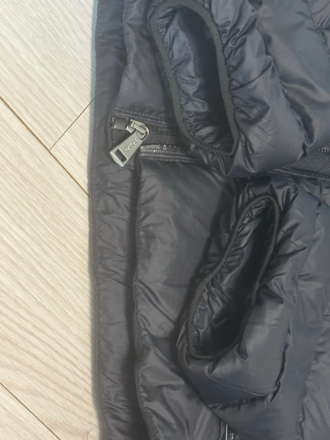 폴로 후드 경량 패딩 M 상품이미지4