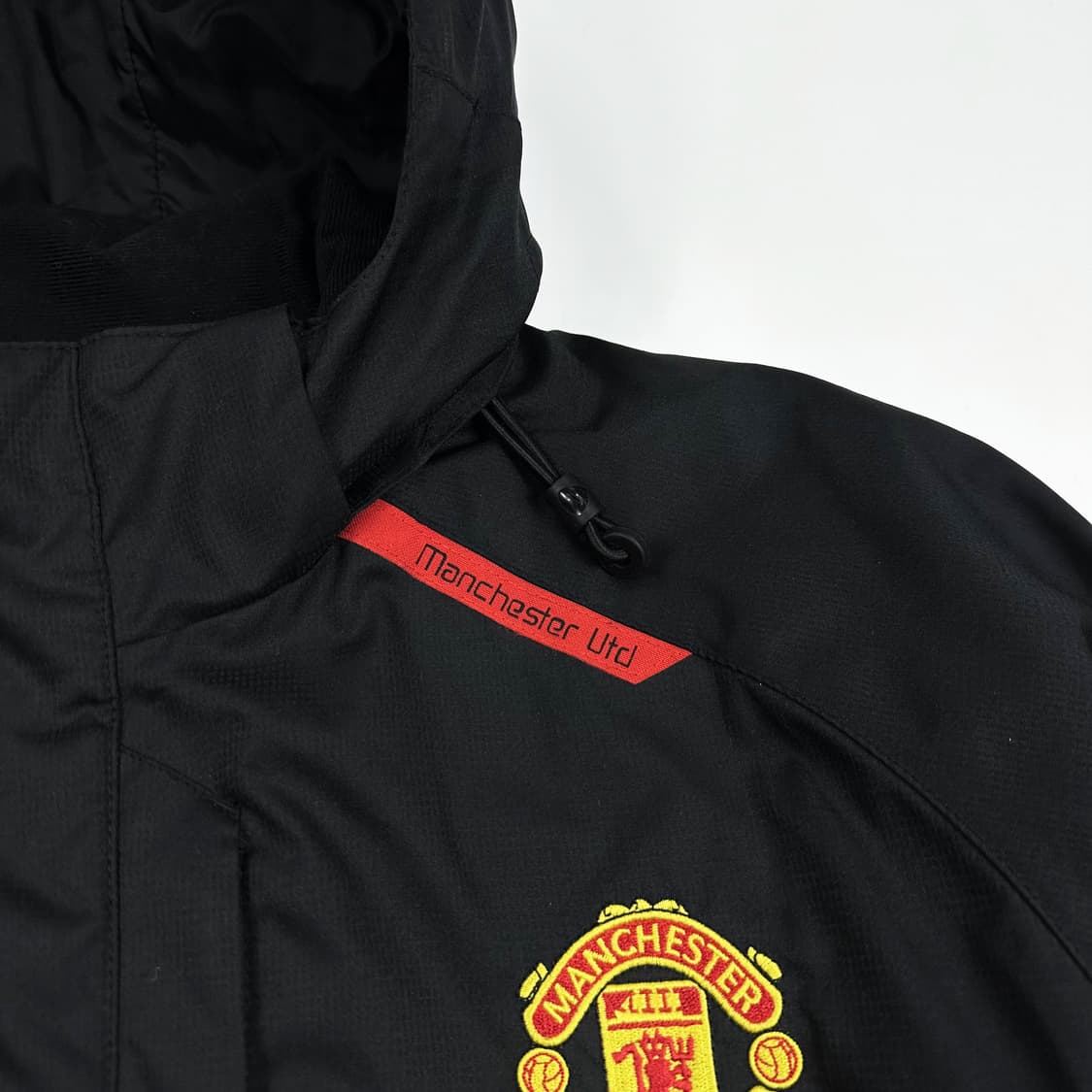 나이키 맨유 올드스쿨 패딩 점퍼 블랙 실측L 상품이미지5