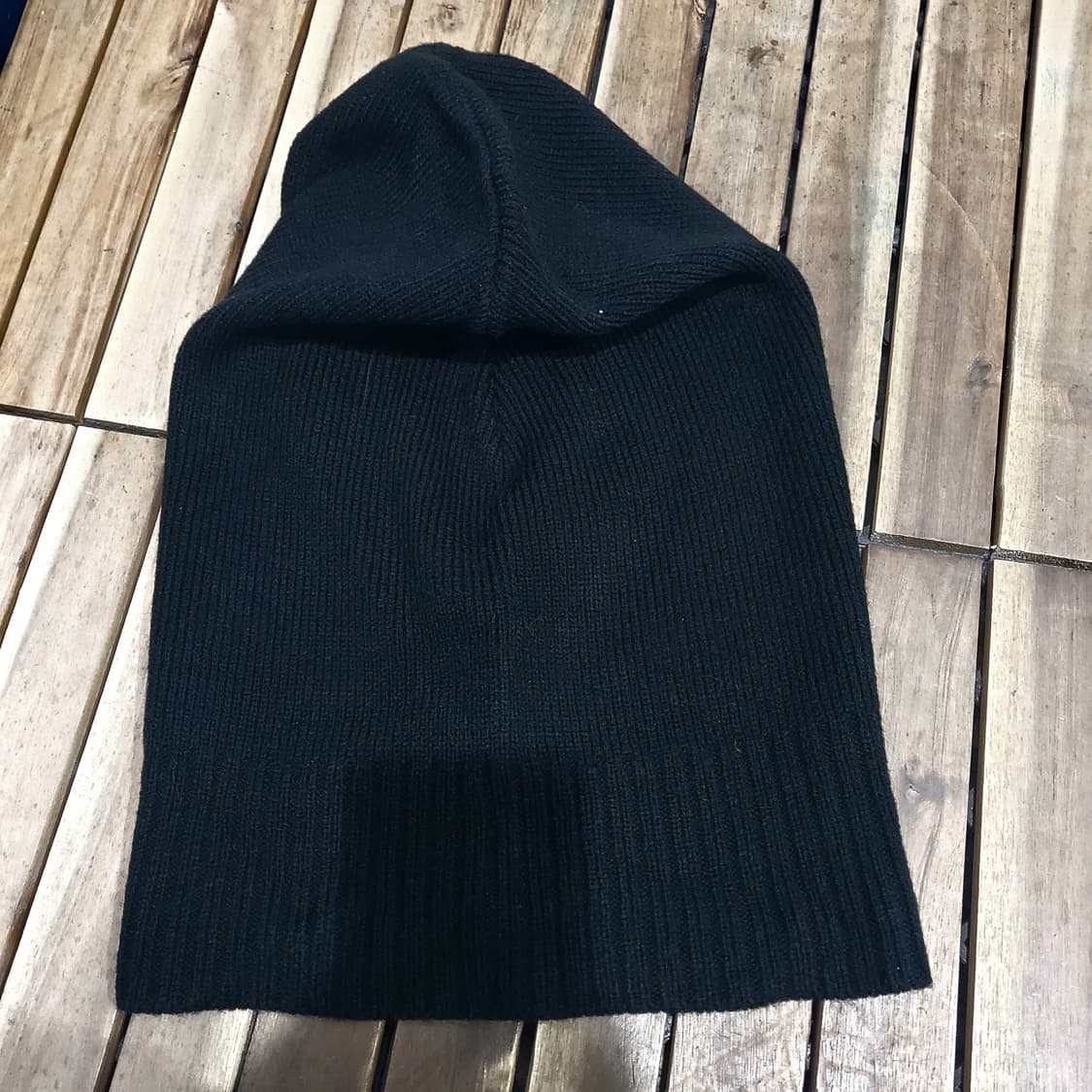 XEXYMIX 바라클라바 블랙 니트 상품이미지2