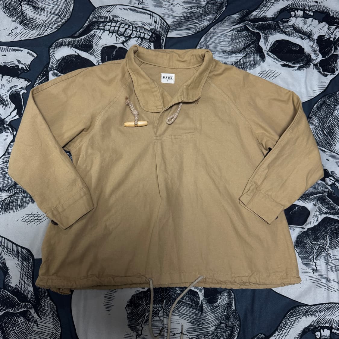 바온  풀오버 떡볶이남방 여성 프리사이즈  상품이미지3