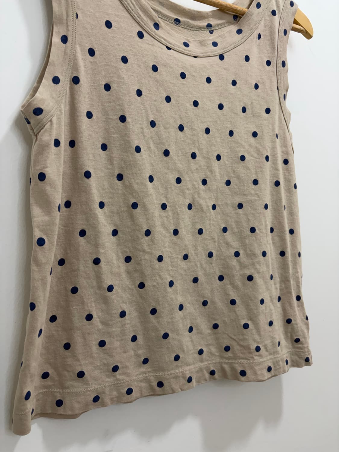 45rpm 도트 땡땡이 슬리브리스 민소매 상품이미지4