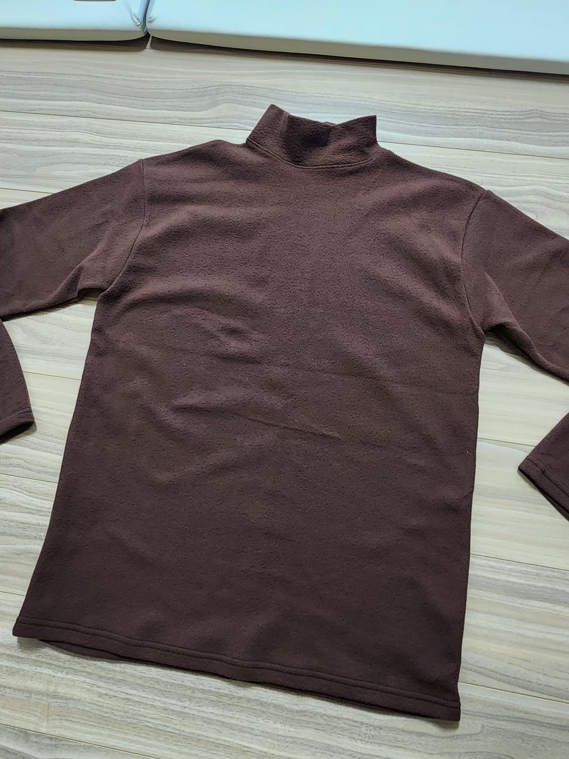 후리스폴라티셔즈브라운xl 상품이미지1