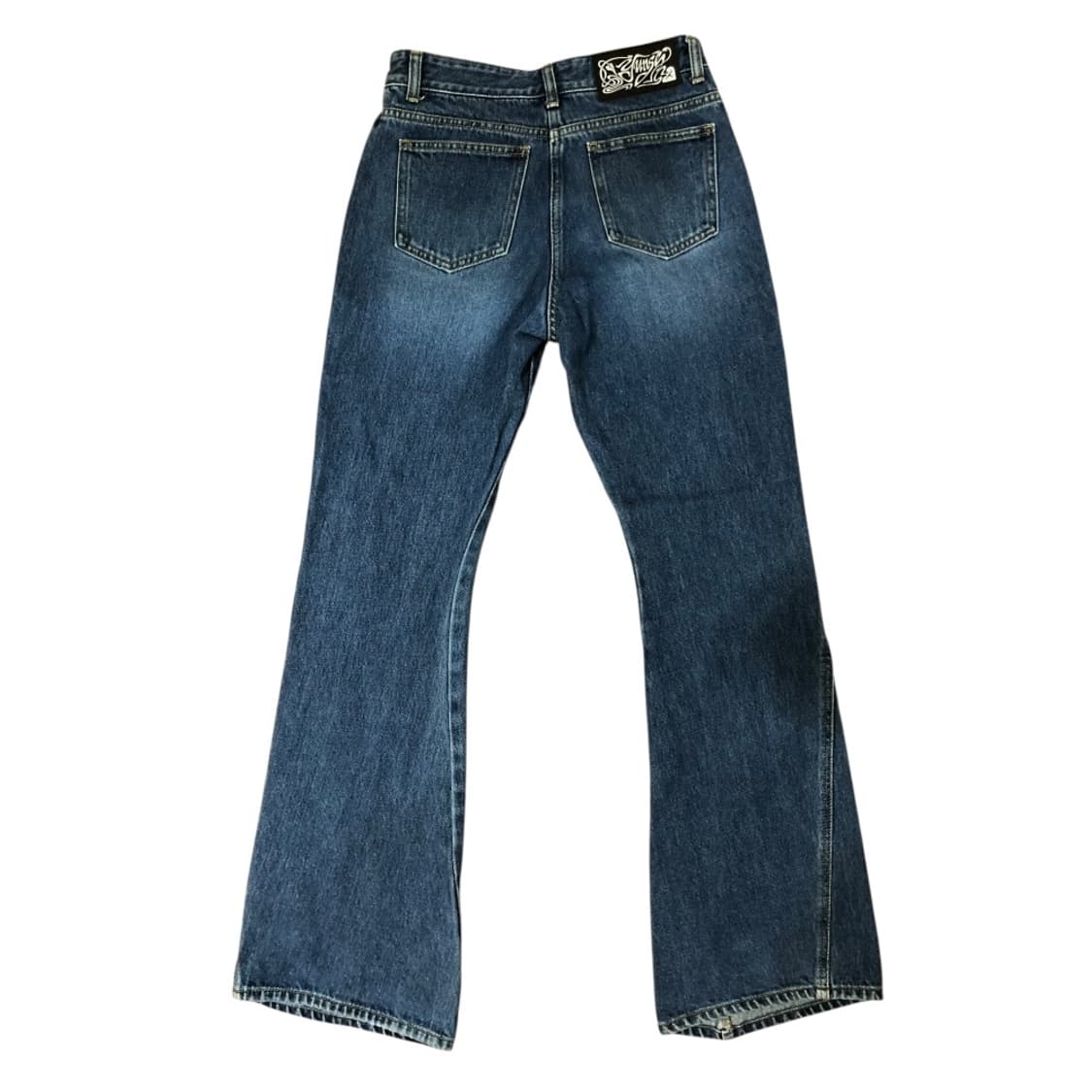 pierced curved denim blue 상품이미지4