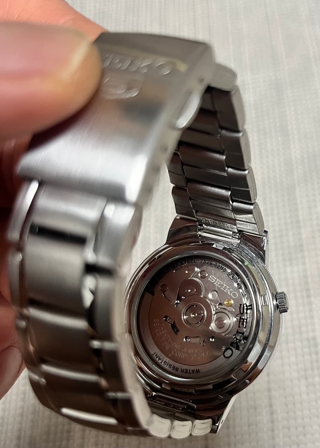 세이코5 오토매틱 시계 판매합니다. 상품이미지5