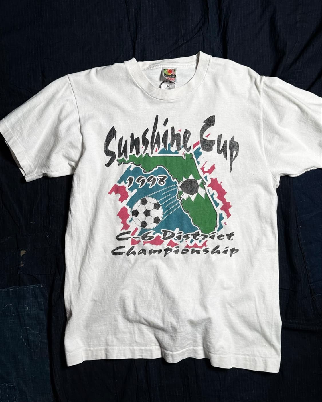 90-00's 푸릇오브더룸 선샤인컵 그래픽 티셔츠 M 상품이미지1