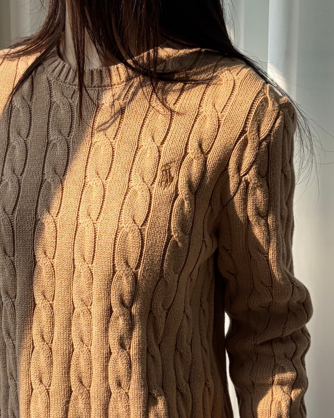 [M]폴로 랄프로렌 꽈배기 케이블 코튼 니트 상품이미지3